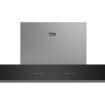 BEKO BHCB93640B 90cm Built-in Hood with Touch Control, Inox Chimney