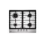 LG Built-in 600 Gas Panel |4 Burners | Front control panel | Auto-ignition Feature