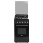 SO531DKBBKBSS 50x50cm SOLSTAR FREE STANDING OVEN, Black