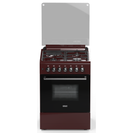 SO531DKBBRBSS 50x50cm SOLSTAR FREE STANDING OVEN Brown