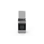 SO531DKBSLBSS 50x50cm SOLSTAR FREE STANDING OVEN , Silver