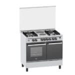 Haier 4 Gas Burner + 2 Electric Plates 60x90 Cooker - HCR6042DES - Haier