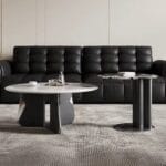 Aria Marble Nesting Coffee Table Duo