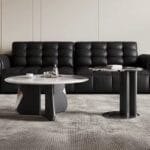 Aria Marble Nesting Coffee Table Duo