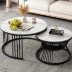 Double Round coffee Table (XY-T126)