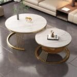 Double Round coffee Table (XY-T126)