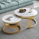 Double Round coffee Table (XY-T126)