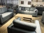 Fabric Stationary Sofa (S131)