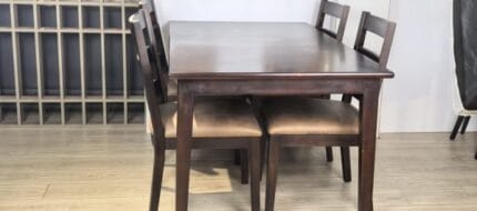Mahogany elk set