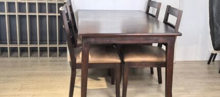 Mahogany elk set