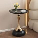 Modern Luxury Drop-Base Side Table