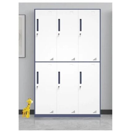 Steel Cabinet locker (6-door) - eako